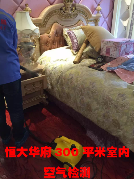 恒大华府300平米室内空气检测