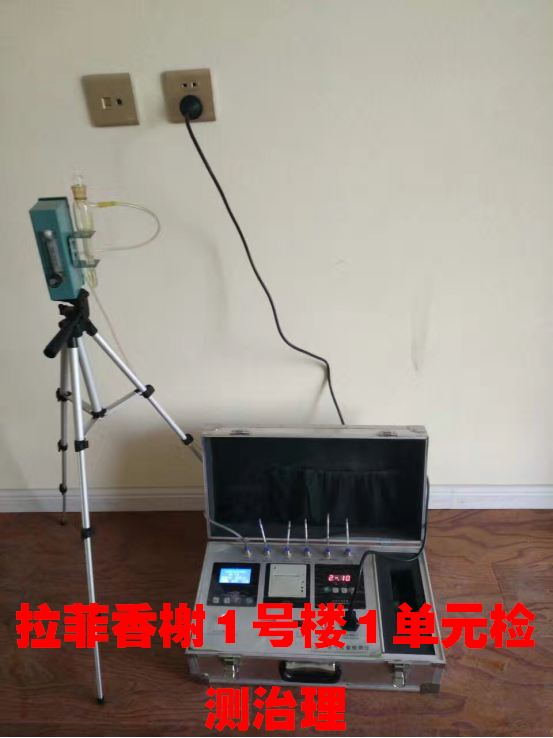 拉菲香榭1号楼1单元室内检测治理